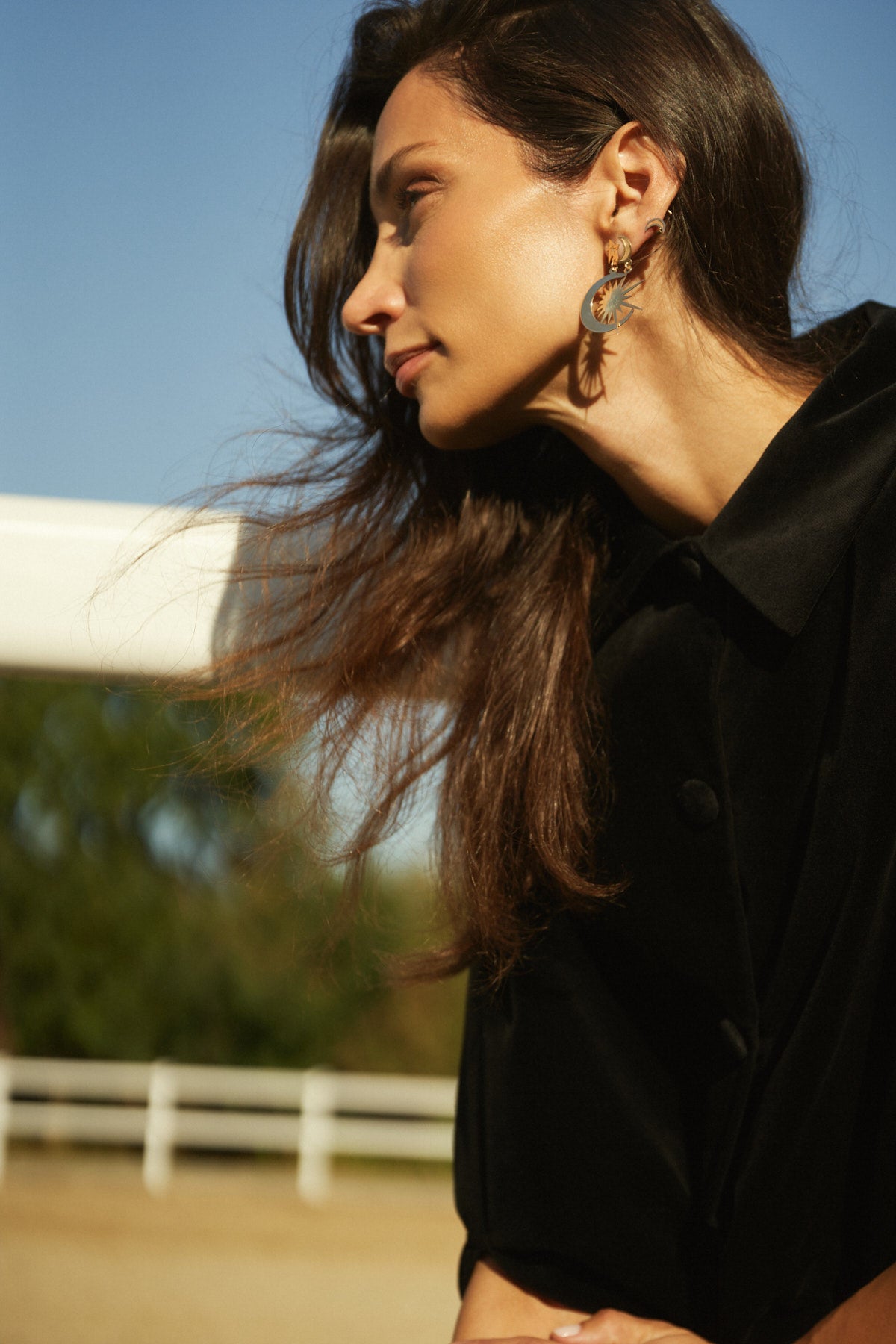 The Moon Earring