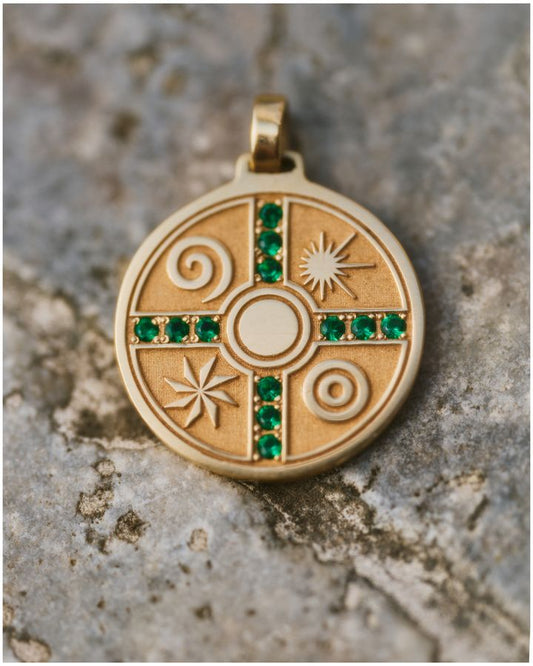 JOURNEY Emerald Necklace