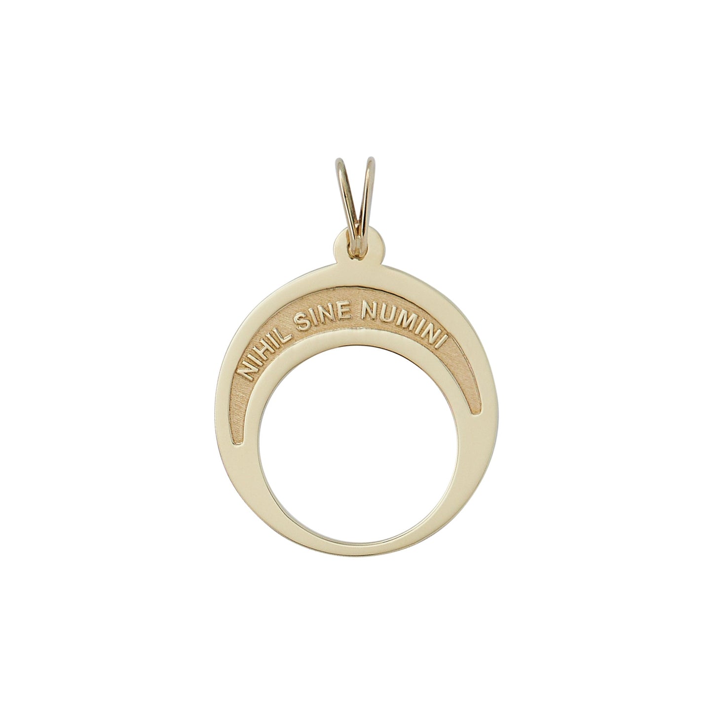 Latin Quote Medallion