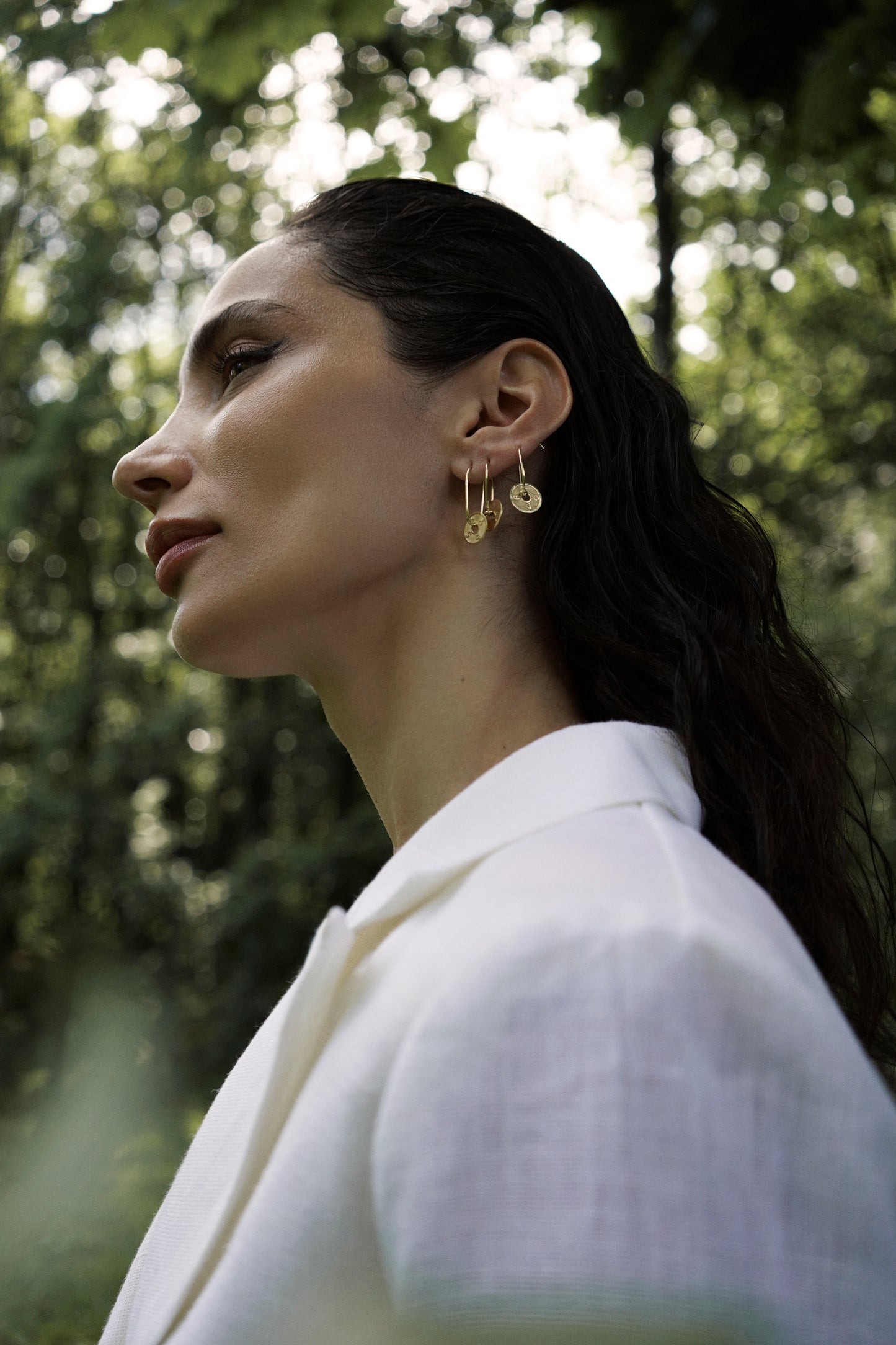 WIRED GOLDEN TOKEN Singlet Earring 3.0