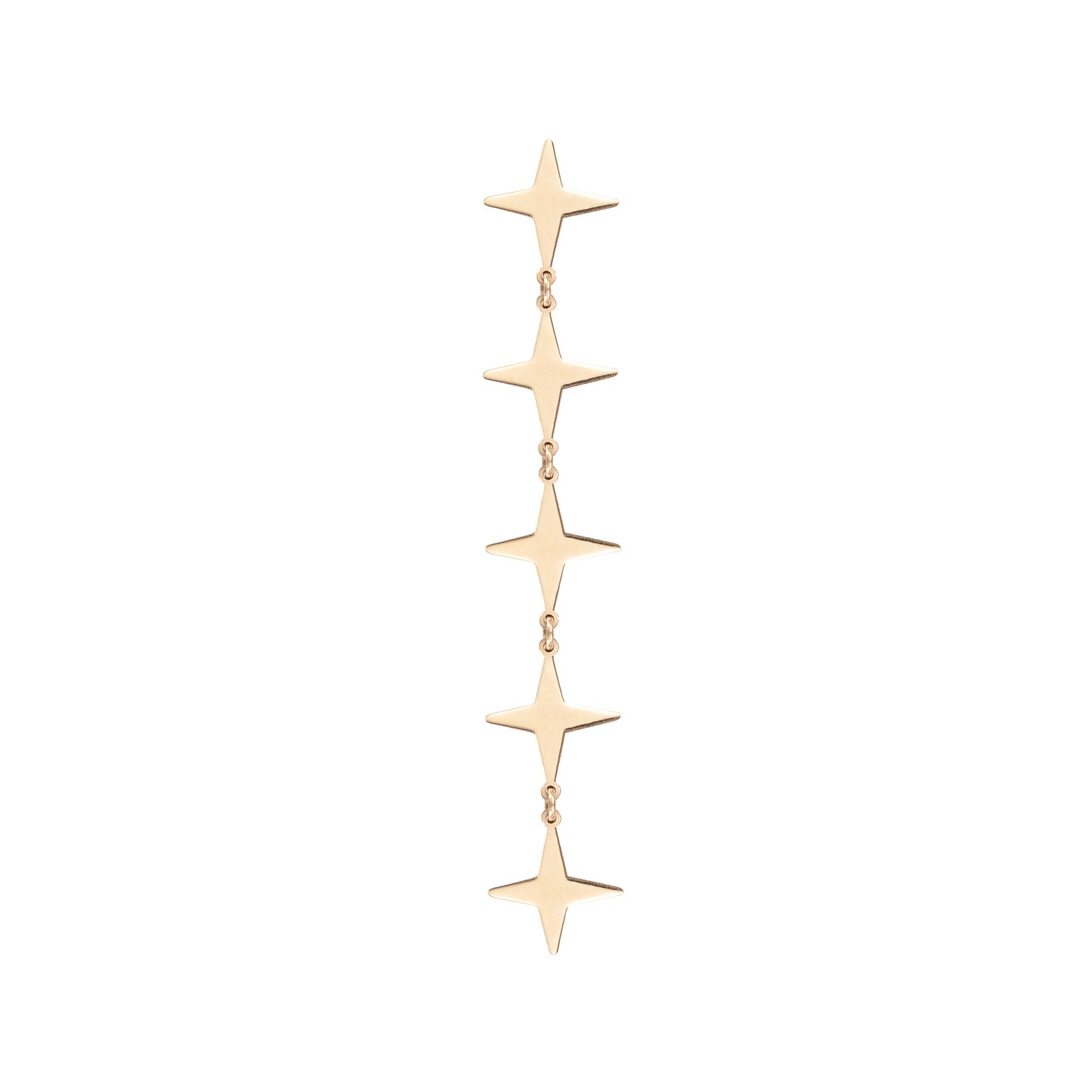 FOUR POINTED STAR Singlet Earring