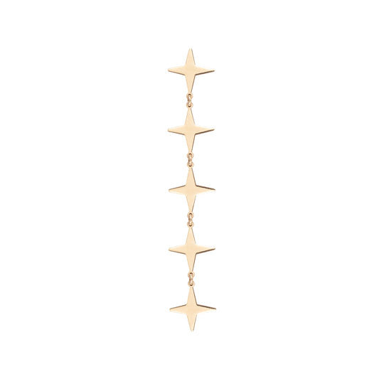 FOUR POINTED STAR Singlet Earring