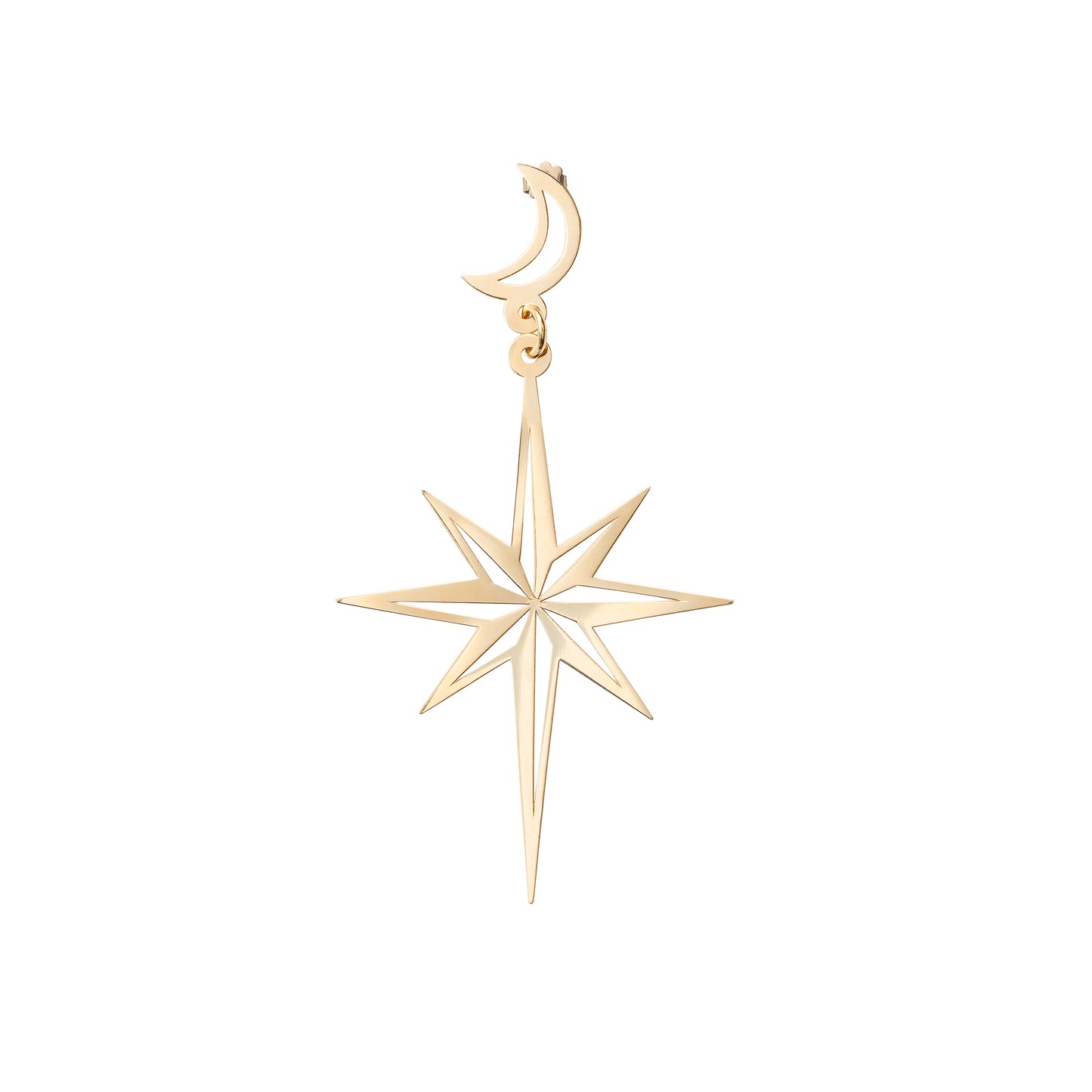 EIGHT POINTED STAR Singlet Earring