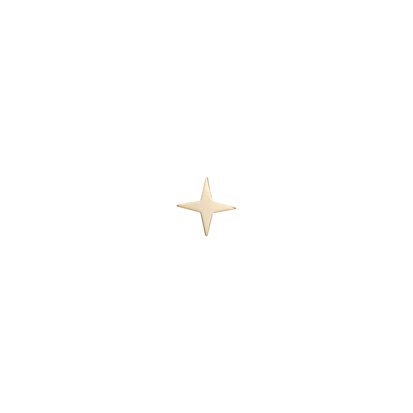 FOUR POINTED STAR Singlet Earring