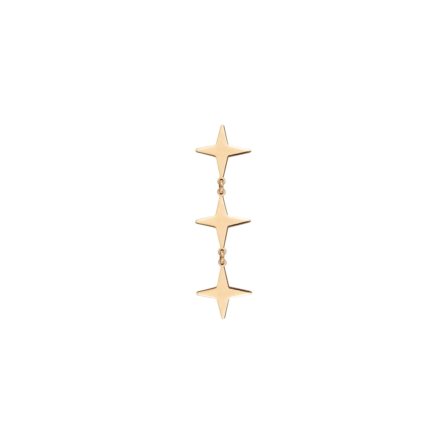 FOUR POINTED STAR Singlet Earring
