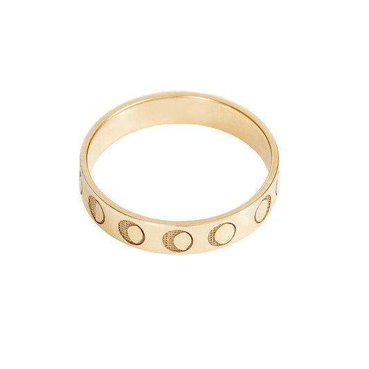 MOON PHASE Band Ring