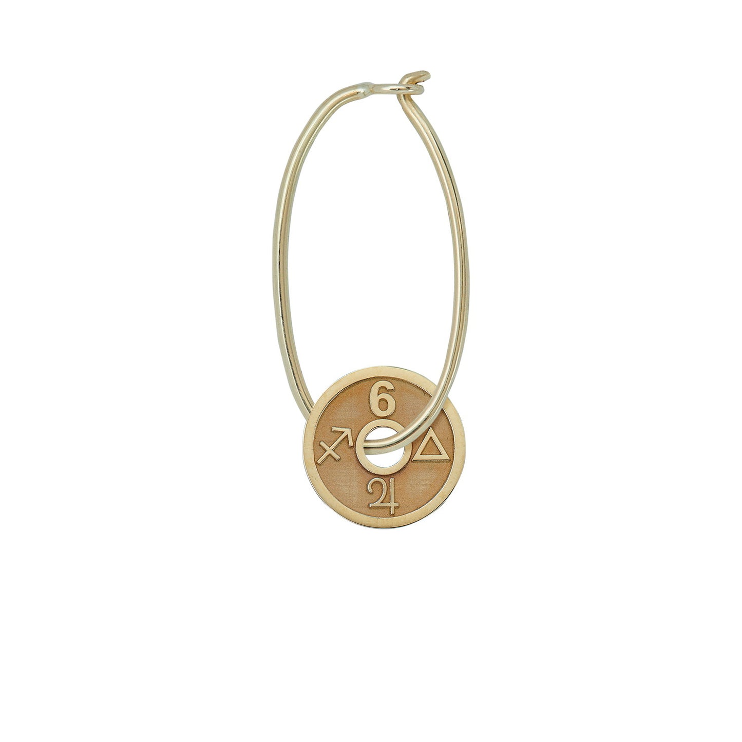 WIRED GOLDEN TOKEN Singlet Earring 3.0