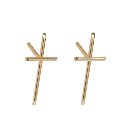 Cross Fitchy Mini Studs