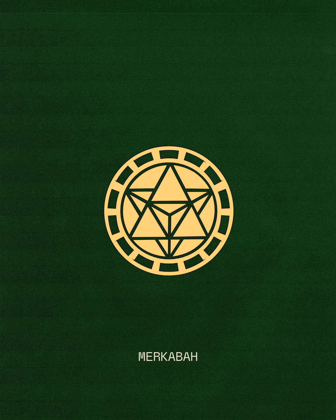 Merkabah Medallion