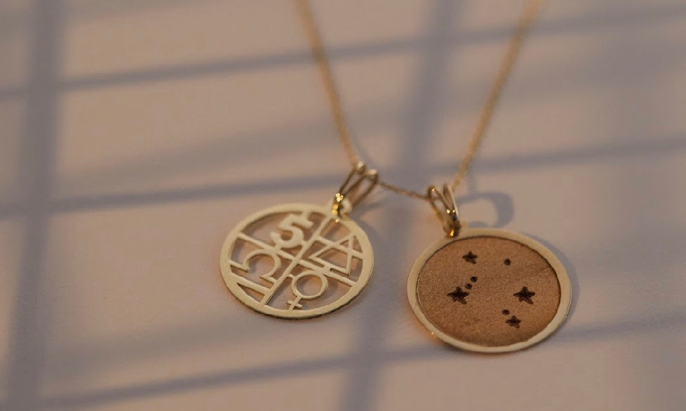 ZODIAC CONSTELLATION Medallion