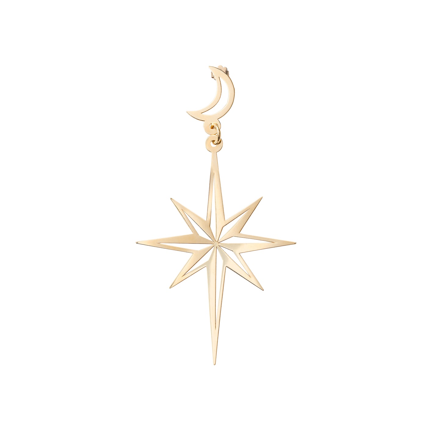 The 8 Pointed Star Singlet Earring