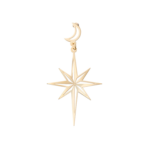 The 8 Pointed Star Singlet Earring