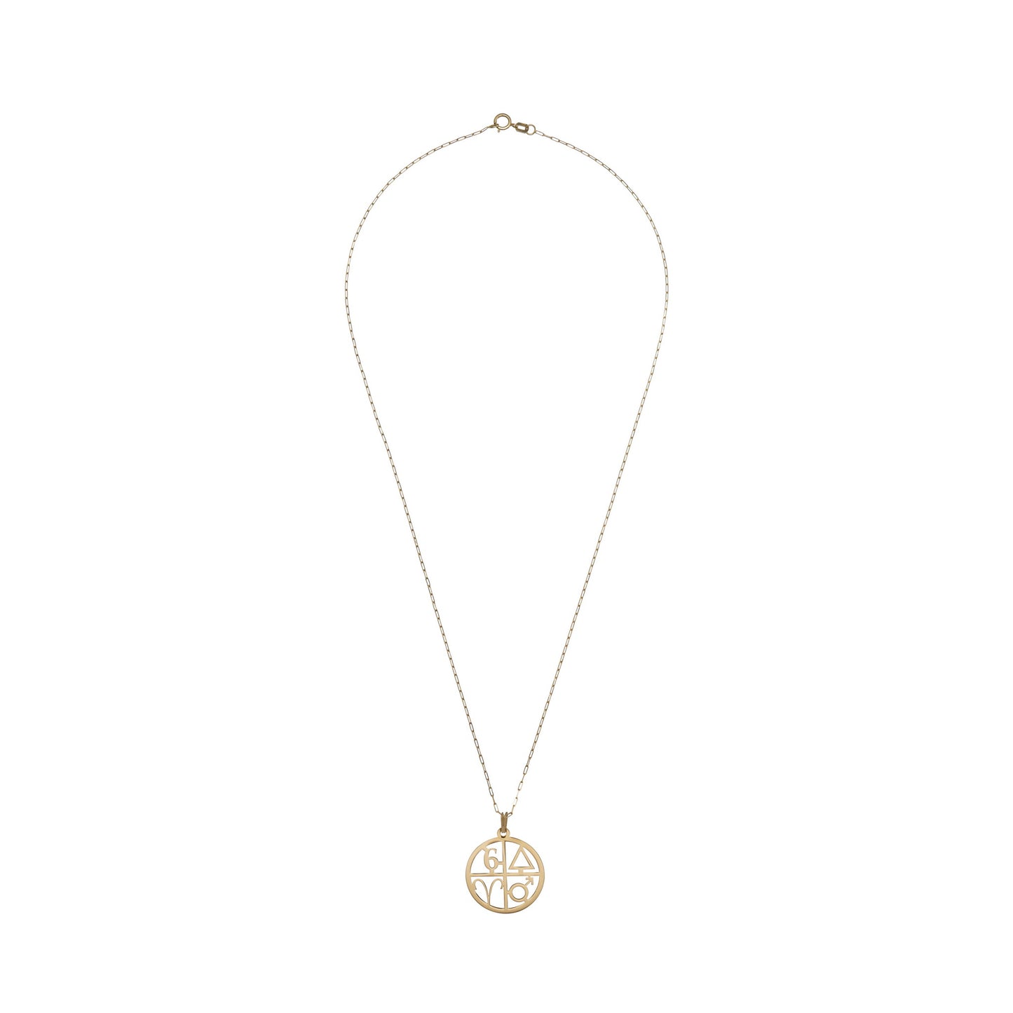 Aries Birthday Coin Necklace