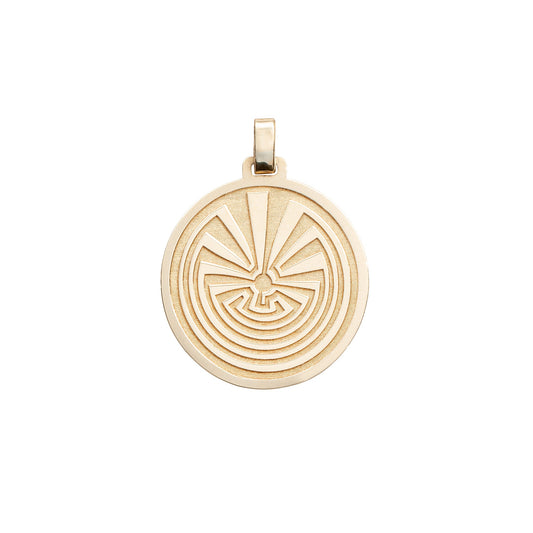 The Man in The Maze Medallion