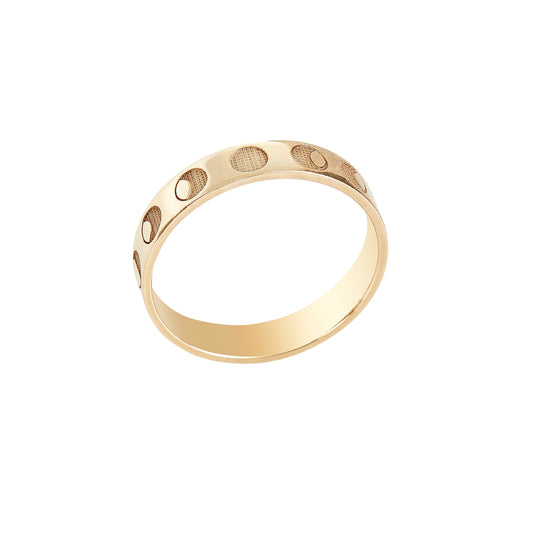 MOON PHASE Band Ring